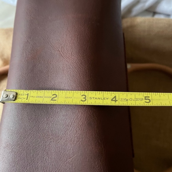 Love 41 Women's Dark Brown Leather Satchel - Picture 11 of 11